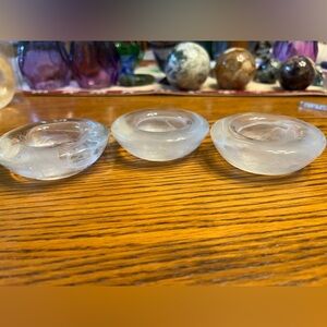 Pier 1 Imports tea light holders and Sphere Stands. Set of 3